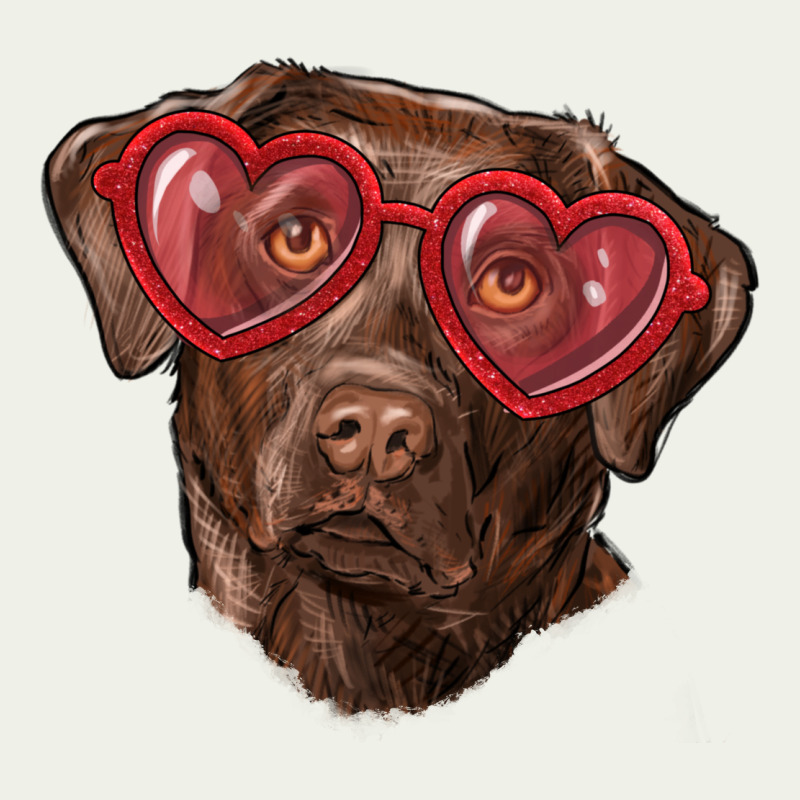 Labrador Retriever With Love Glass Urban Heavy Tee by RanaPortraitStore | Teevron