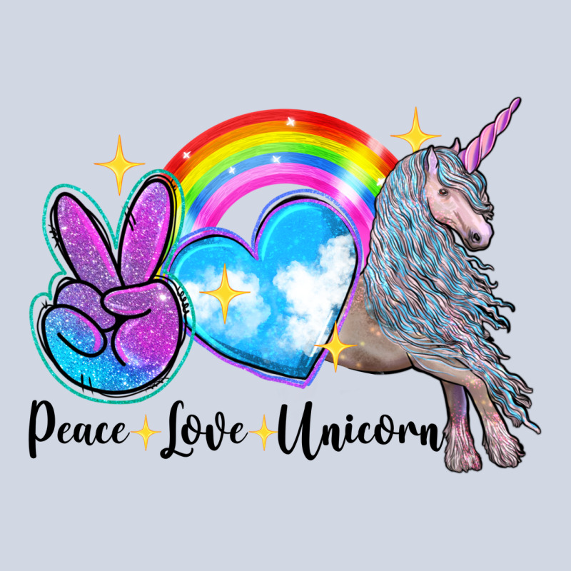 Peace Love Unicorn Premium Sweatshirt by LillyAllenDesigns | Teevron