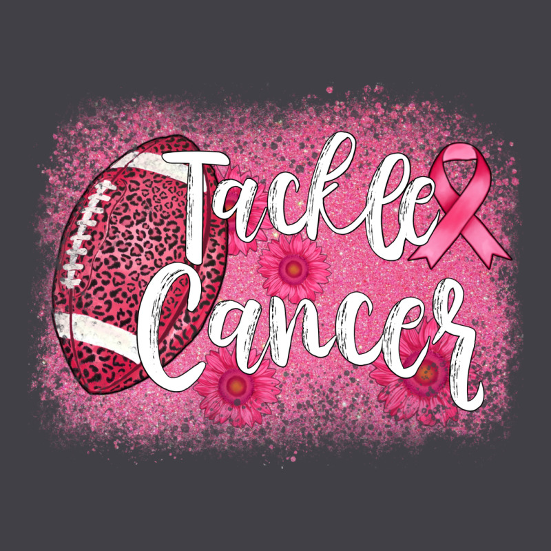 Tackle Cancer Football Leopard Heavyweight Hoodie by AdoDesignShop | Teevron