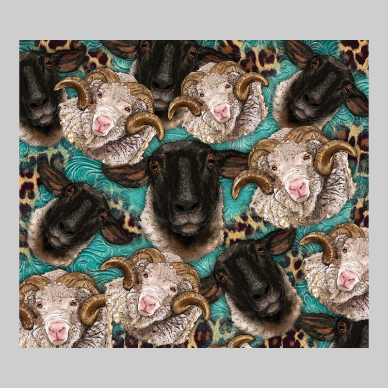 Suffolk Ewe And Merino Ram Sheeps Premium Sweatshirt by BarkalooDesign | Teevron