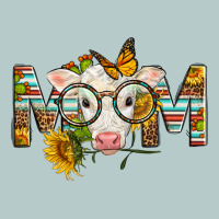Western Baby Calf Mom With Sunflower Mother's Day Heavy Core Tee | Teevron