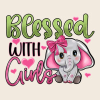 Blessed With Girls Zipper Hoodie | Teevron