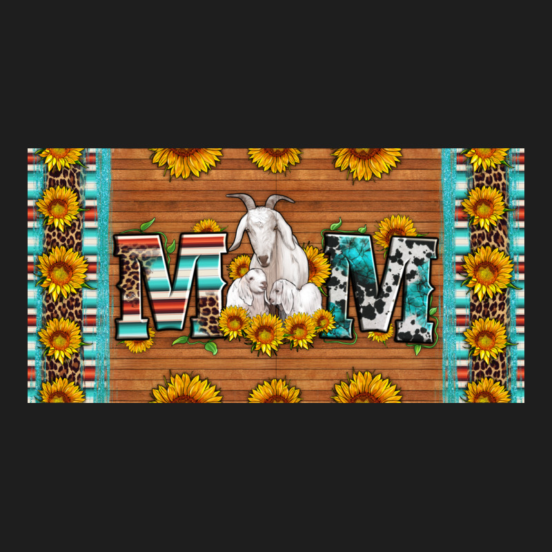 Mom Goat Sunflowers License Plate Heavyweight Hoodie by Artiststas | Teevron