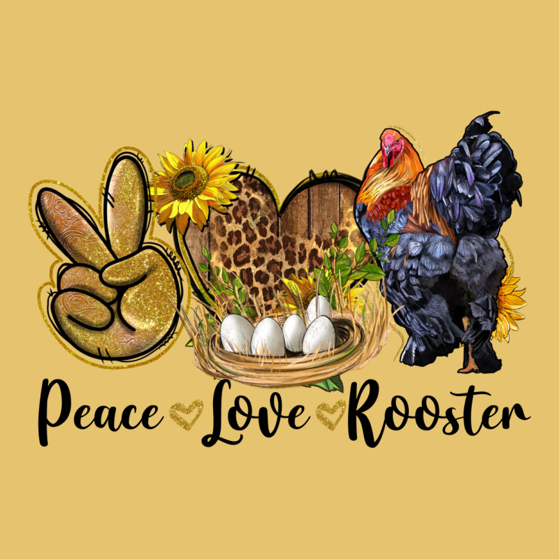 Peace Love Rooster Premium Sweatshirt by LillyAllenDesigns | Teevron