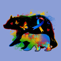 Autism Mama Bear Long Sleeve Tee | Teevron