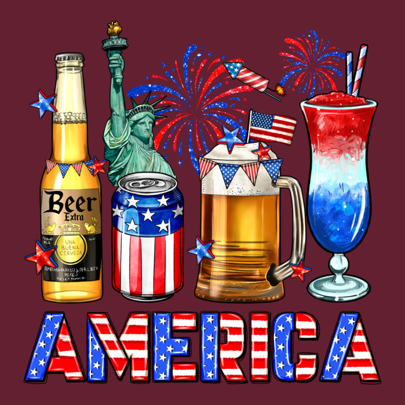 4th Of July American Drinks America Classic Tee by Neo Western | Teevron