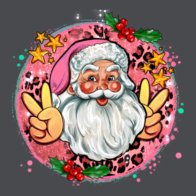 Merry Christmas Peace Santa Zipper Hoodie by AdoDesignShop | Teevron