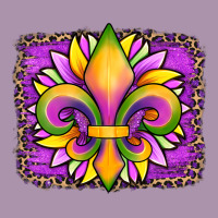 Mardi Gras Fleur De Lis Sunflower Leopard Heavyweight Hoodie | Teevron