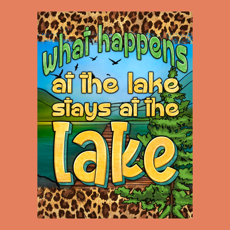 What Happens At The Lake Stays At The Lake Air Freshener Classic Tee by HRA Design Shop | Teevron