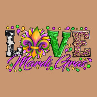 Love Mardi Gras Fleur De Lis Sunflower Leopard And Beads Heavyweight Hoodie | Teevron