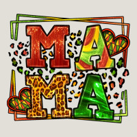 Juneteenth Leopard Frame Mama Mother's Day Heavy Core Tee | Teevron