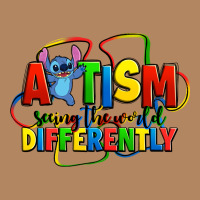 Autism Stitch Seeing The World Differently Long Sleeve Tee | Teevron