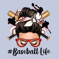 Baseball Life Messy Bun Long Sleeve Tee | Teevron