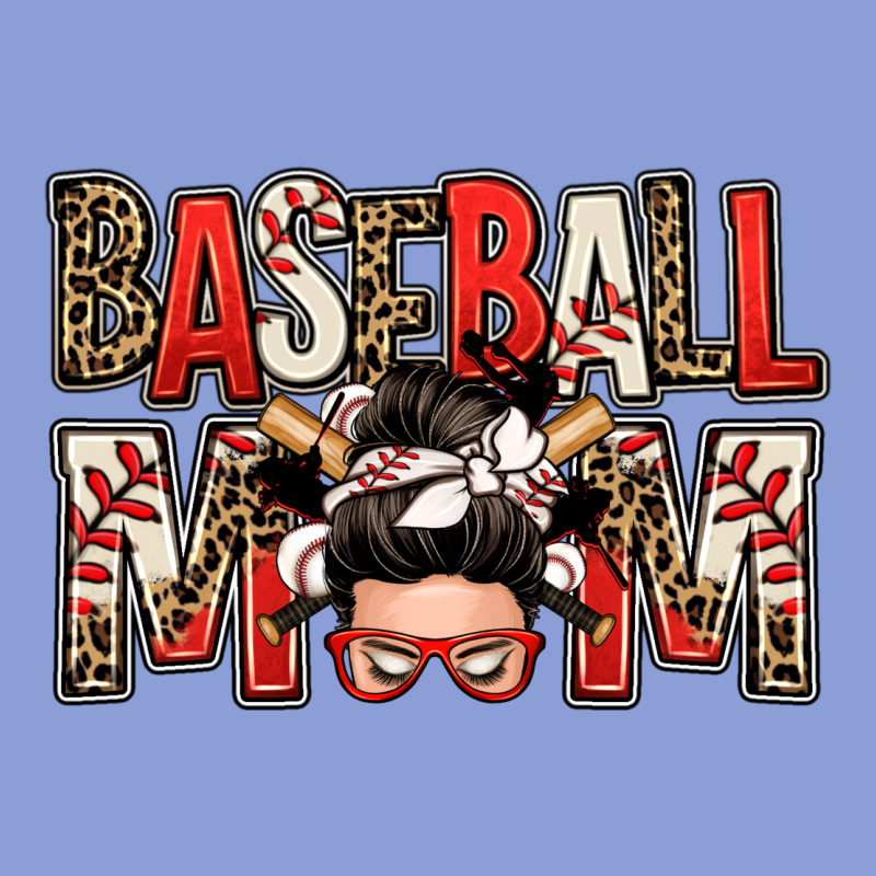 Baseball Mom Messy Bun Long Sleeve Tee by Zillion Design Studio | Teevron