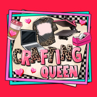 Crafting Queen Zipper Hoodie | Teevron