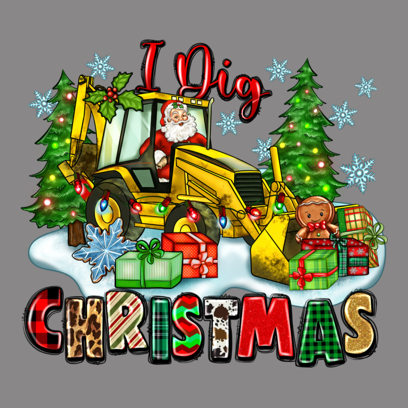 I Dig Christmas Vintage Tee by Zillion Design Studio | Teevron
