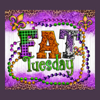 Fat Tuesday Fleur De Lis And Mardi Gras Beads Heavyweight Hoodie | Teevron