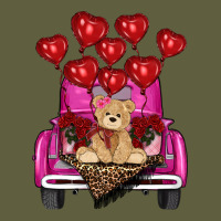 Valentine's Day Tedybear Truck Vintage Tee | Teevron
