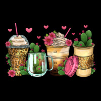 Cactus Coffee Cups Long Sleeve Tee | Teevron