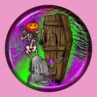 Halloween Round Earrings 1 Urban Hoodie | Teevron