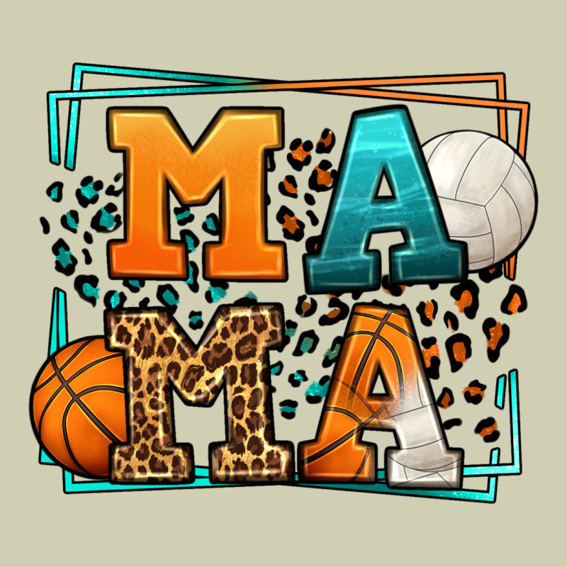 Basketball And Volleyball Mama Mother's Day Heavy Core Tee by LillyAllenDesigns | Teevron