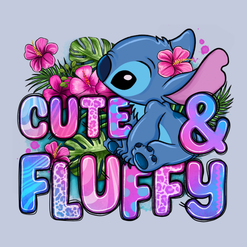 Cute And Fluffy Stitch Long Sleeve Tee by Zillion Design Studio | Teevron