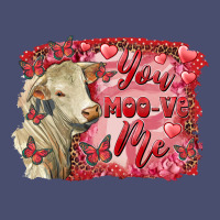 Valentine's Day You Moo Ve Me Charolais Cow Vintage Tee | Teevron