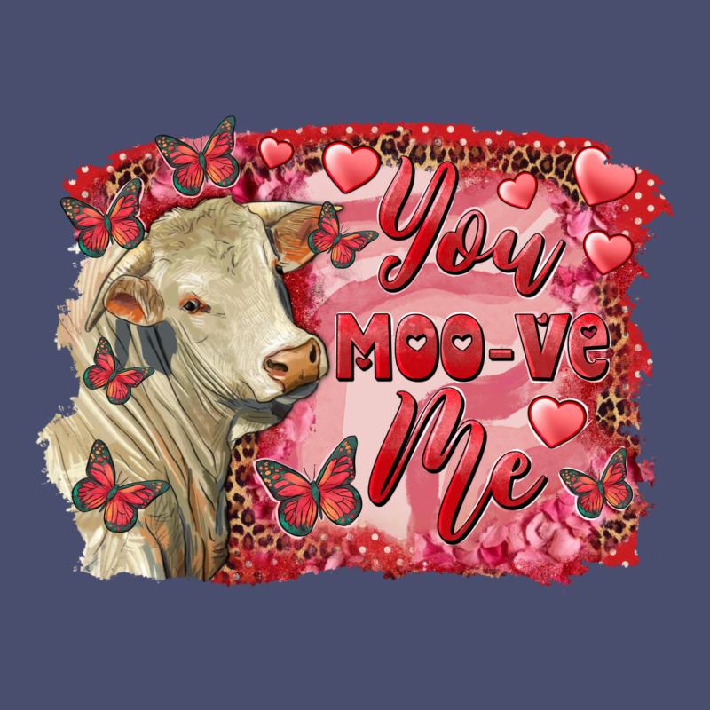 Valentine's Day You Moo Ve Me Charolais Cow Vintage Tee by RanaPortraitStore | Teevron