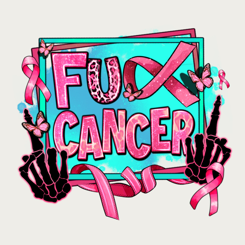 Fuck Cancer Zipper Hoodie by AdoDesignShop | Teevron