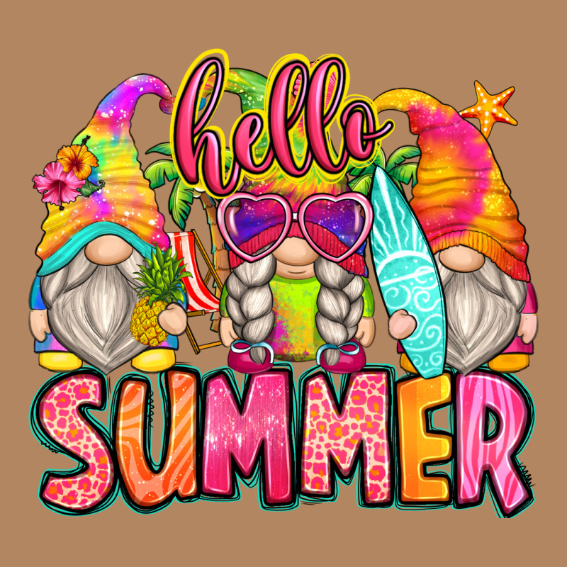Hello Summer Gnomes Long Sleeve Tee by Zillion Design Studio | Teevron