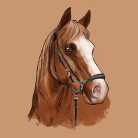 Horse Portrait Heavyweight Hoodie | Teevron