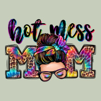 Hot Mess Mom Messy Bun Long Sleeve Tee | Teevron