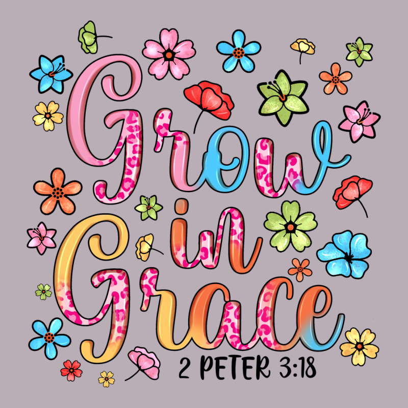 Grow In Grace Vintage Tee by texasbilliewilder | Teevron