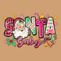 Pink Santa Baby Christmas Vintage Tee | Teevron