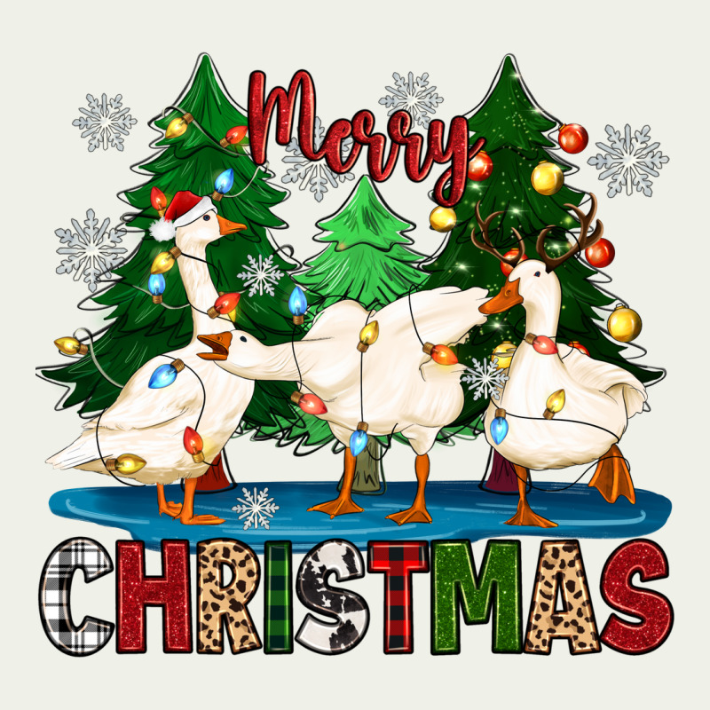 Merry Christmas Duck Urban Heavy Tee by Zillion Design Studio | Teevron