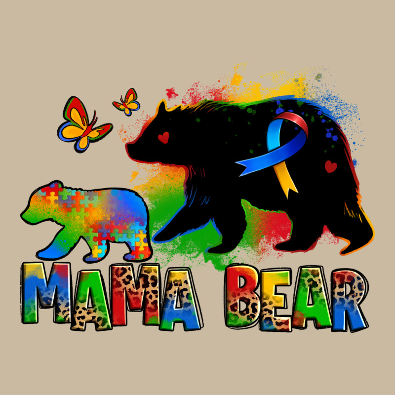 Mama Bear Autism Long Sleeve Tee by Zillion Design Studio | Teevron