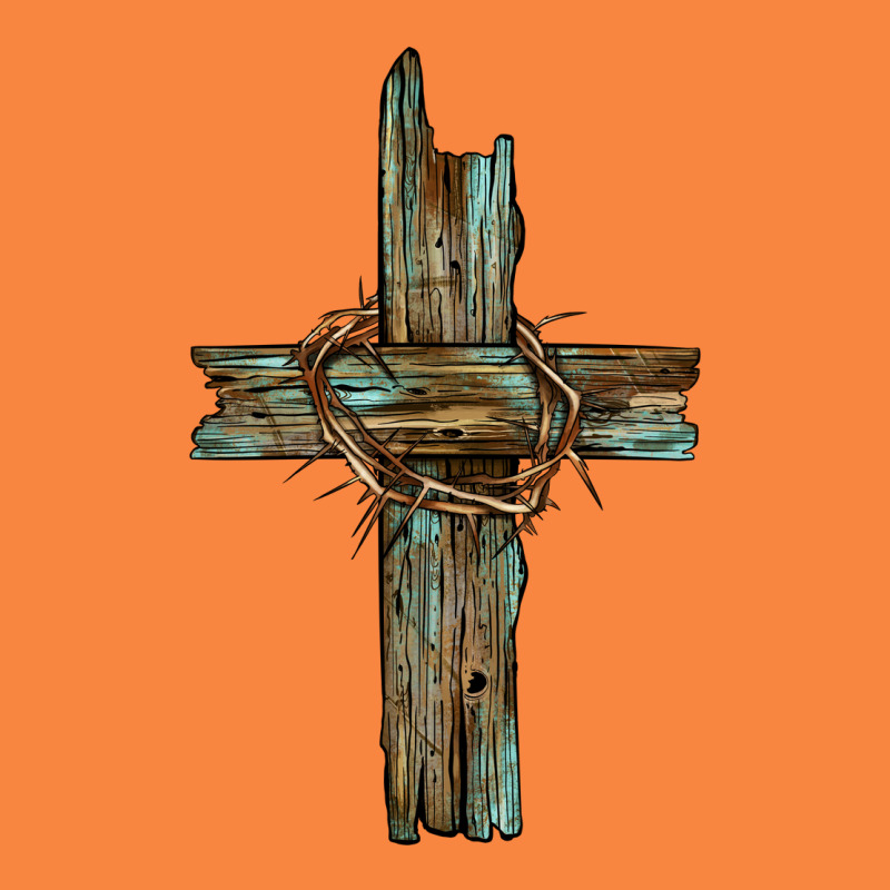 Cross With Thorn Premium Sweatshirt by BarkalooDesign | Teevron