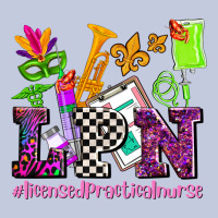 Mardi Gras Lpn Licensed Practical Nurse Long Sleeve Tee | Teevron