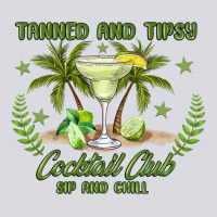 Tanned And Tipsy Cocktail Club Sip And Chill Zipper Hoodie | Teevron