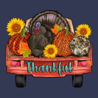 Thankful Turkey Truck Heavyweight Hoodie | Teevron