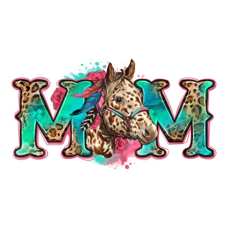 Mom Horse Long Sleeve Tee by Zillion Design Studio | Teevron