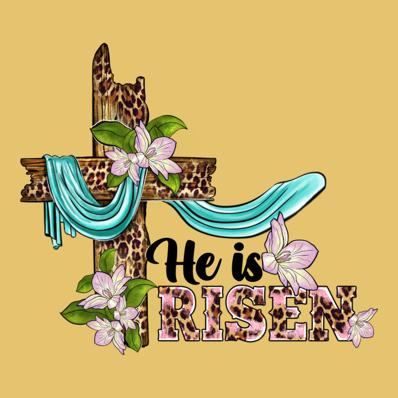 He Is Risen Cross Premium Sweatshirt by BarkalooDesign | Teevron