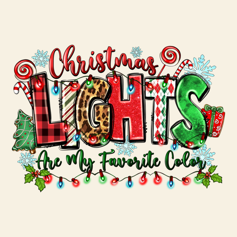 Christmas Lights Are My Favorite Color Vintage Tee by Zillion Design Studio | Teevron