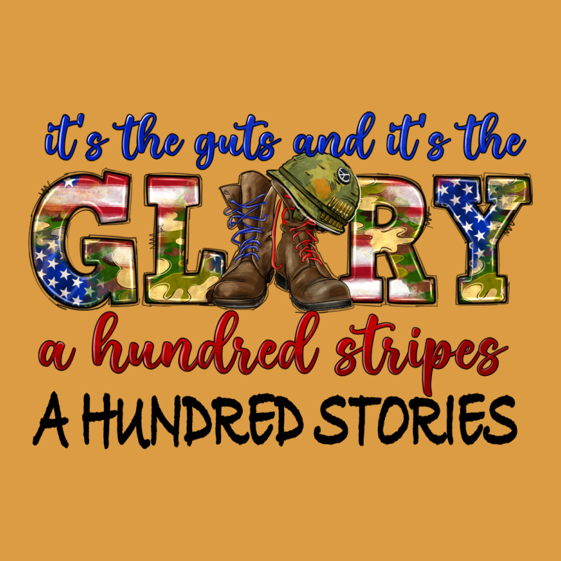 Its The Guts And Its The Glory A Hundred Stripes Urban Heavy Tee by texasbilliewilder | Teevron