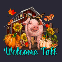 Welcome Fall Pig Vintage Tee | Teevron