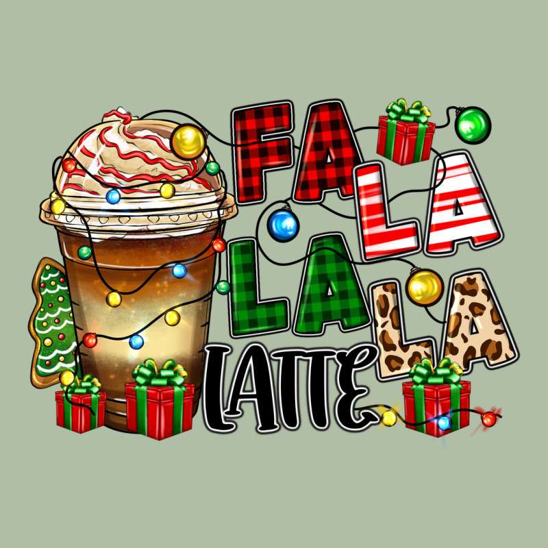 Fa La La La Latte Urban Heavy Tee by Zillion Design Studio | Teevron