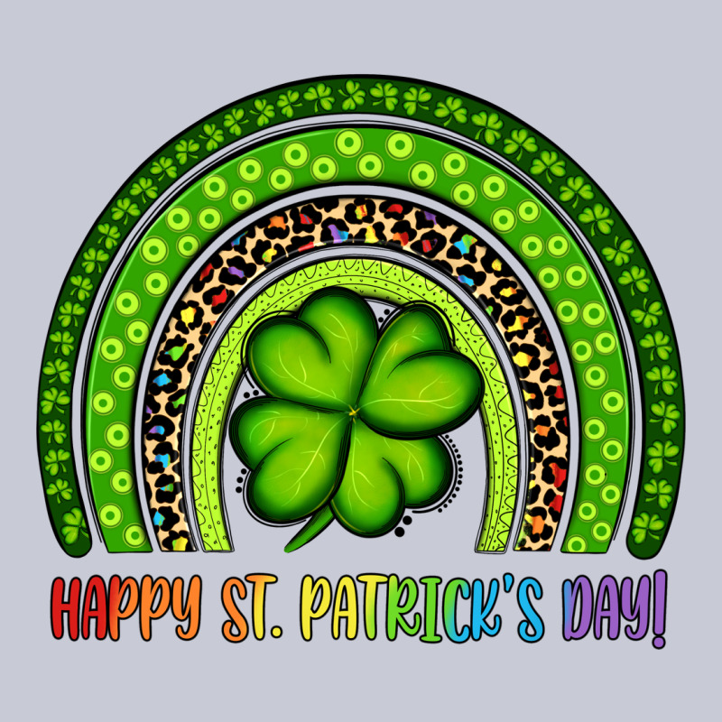 Happy St. Patrick's Day Shamrock Rainbow Heavyweight Hoodie by Artiststas | Teevron