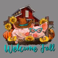 Welcome Fall Pigs Vintage Tee | Teevron
