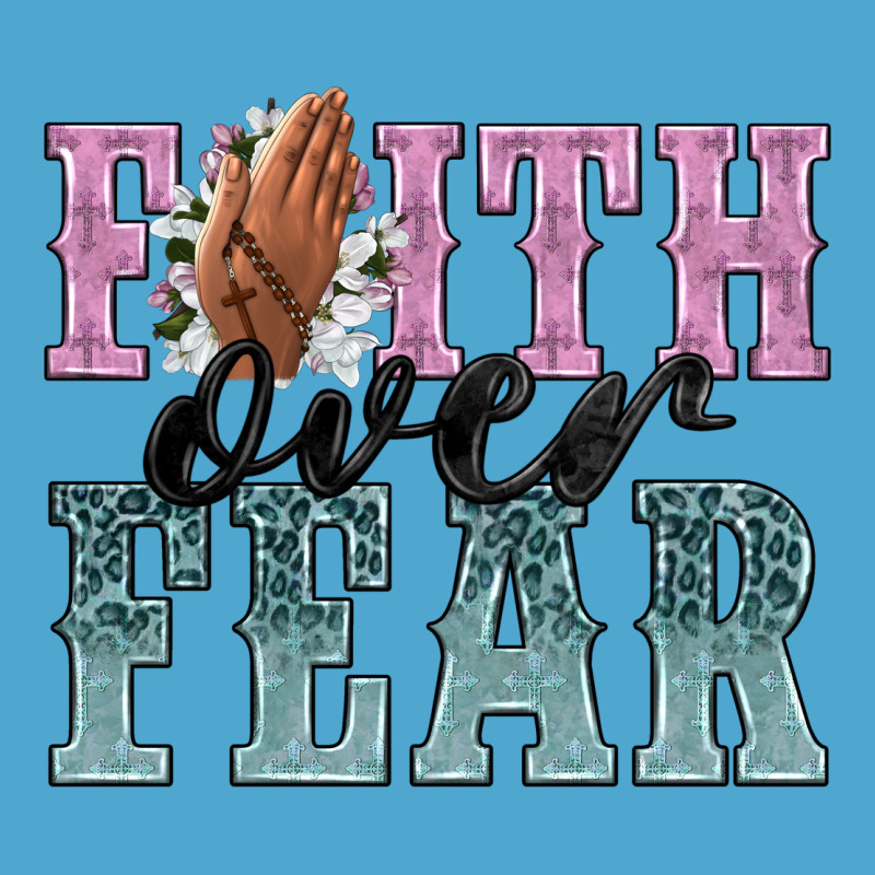 Faith Over Fear Premium Hoodie by NancyCooperArtShop | Teevron