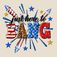 Just Here To Bang Urban Heavy Tee | Teevron